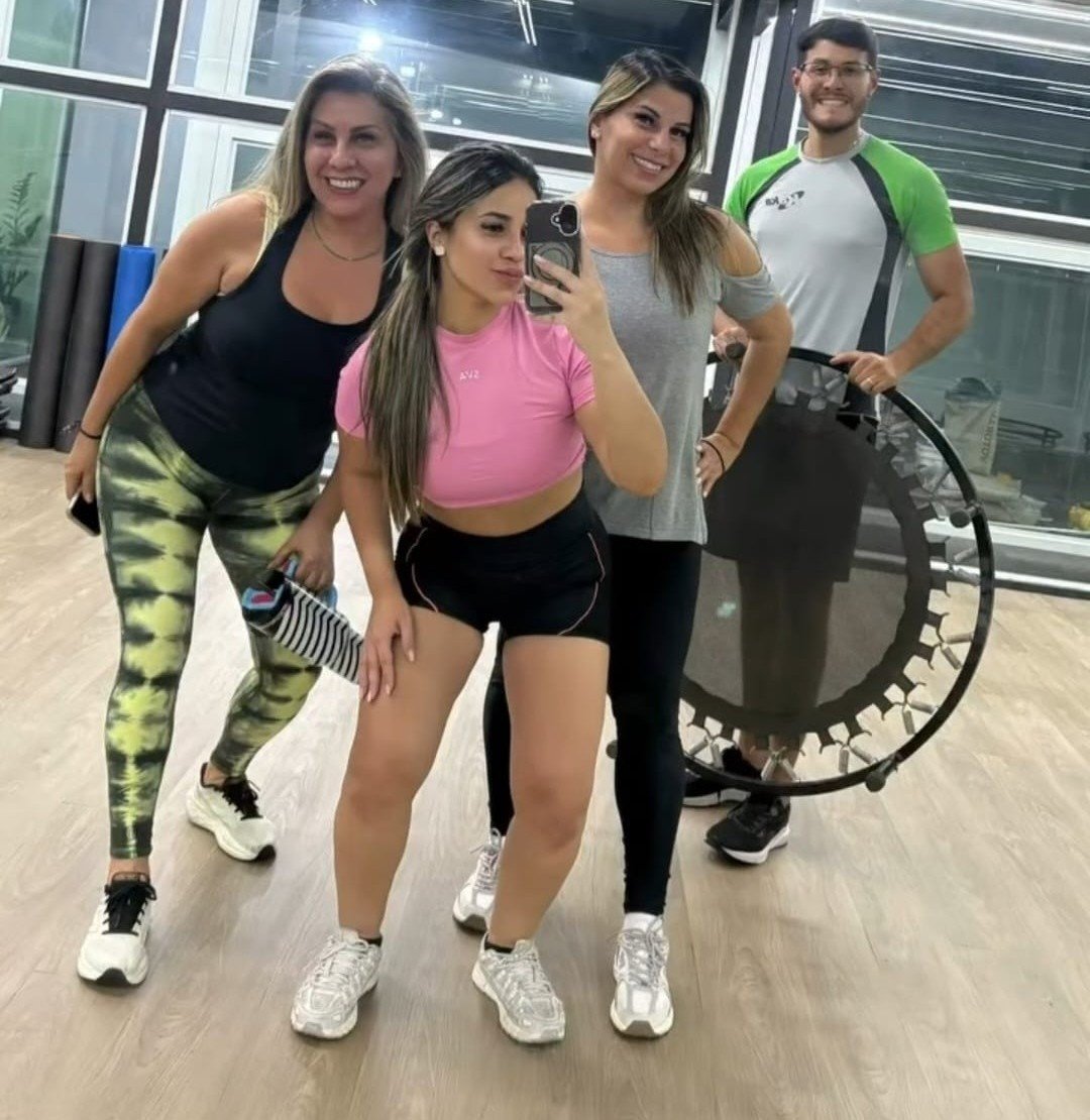 Treino orientado por Samuel Alves